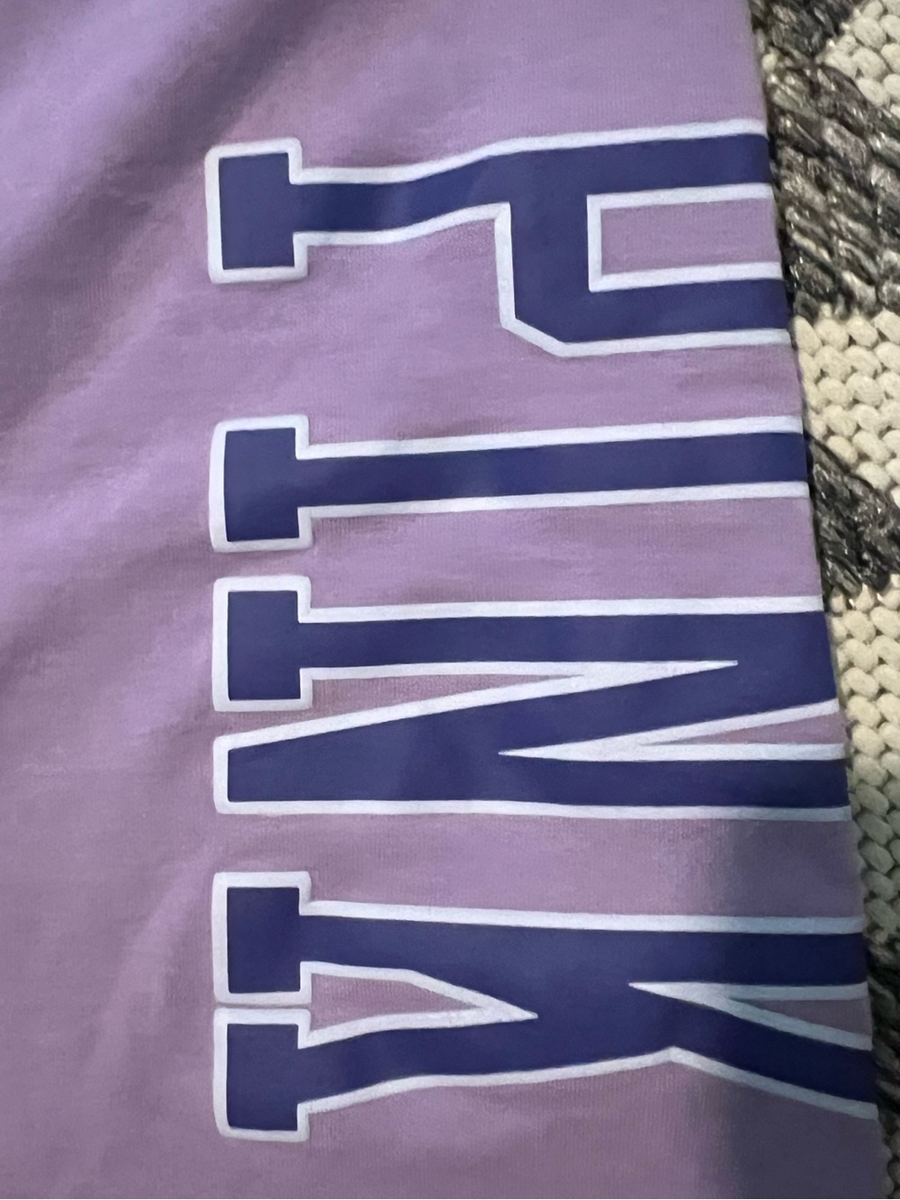EUC💗PINKVS ActiveUltimatePushUp LogoSportsBra/Cotton Logo Bike Short/Lavender/L - Picture 9 of 9